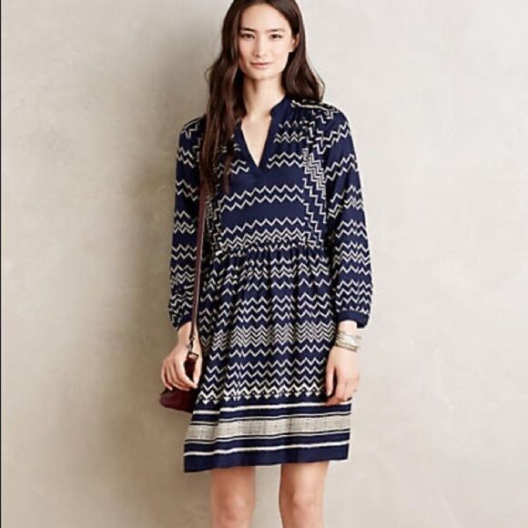 Anthropologie Holding Horses Farica Chevron - Picture 2 of 12